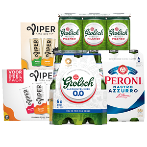 Grolsch, Peroni of Viper