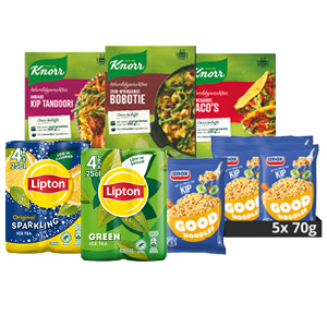Knorr, Unox, Prodent of Lipton