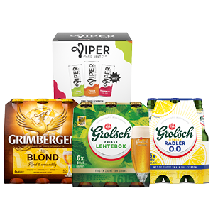 Grolsch, Grimbergen of Viper