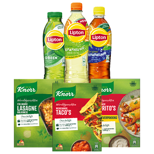 Knorr, Glorix en Lipton
