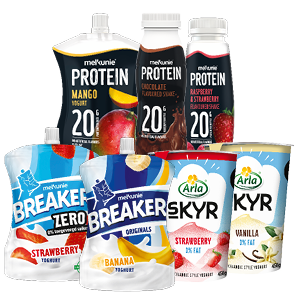 Arla Skyr, Melkunie Breaker, Melkunie Protein