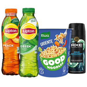 Calvé, Knorr, Axe, Dove, Rexona of Lipton