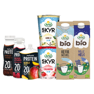 Melkunie Protein, Arla Skyr en Arla Bio