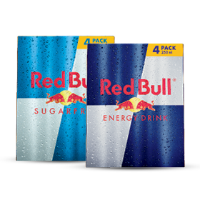 Red Bull 4-packs