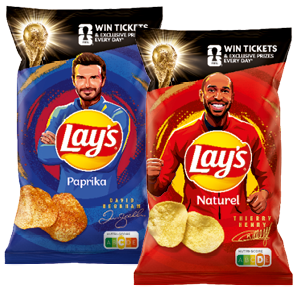 Lay's naturel of paprika chips