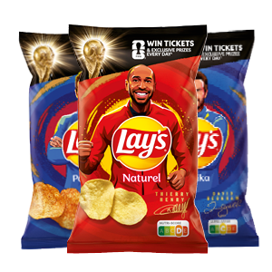 Lay's naturel of paprika chips