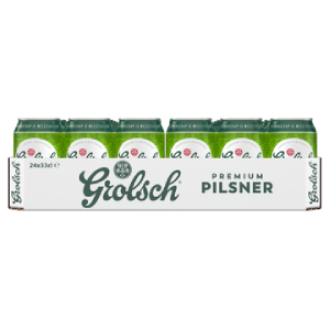 Tray Grolsch pils blik