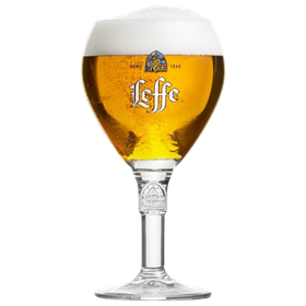 Ontvang een Leffe glas bij aankoop van 2 Leffe packs