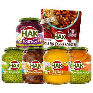 Alle HAK Groenteconserven