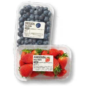 Blauwe bessen of Nederlandse aardbeien