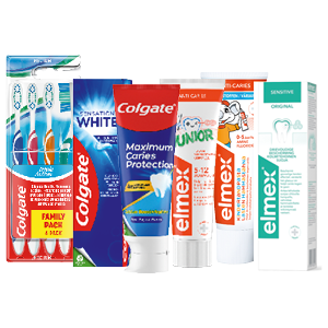 Alle Colgate of Elmex