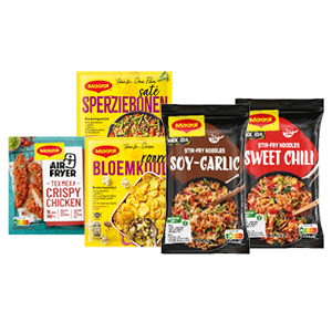 Alle Maggi maaltijdmixen of noedels