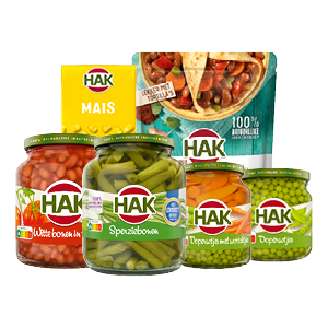 Alle HAK groenteconserven
