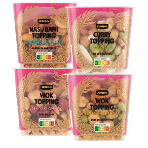 Alle Jumbo Azië toppers