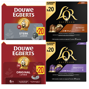 L'OR of Douwe Egberts koffiecapsules
