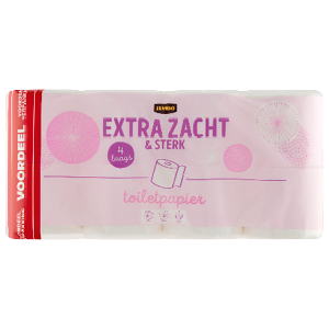 Jumbo toiletpapier 4 laags