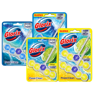 Alle Glorix toiletblokken