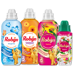 Alle Robijn wasverzachters of wasparfums