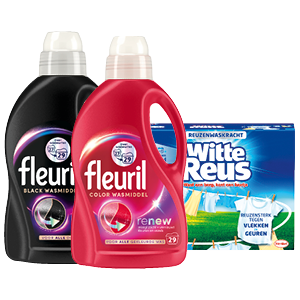 Alle Witte Reus of Fleuril wasmiddel