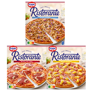 Alle Dr. Oetker Ristorante pizza