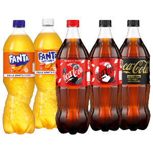 Coca-Cola of Fanta