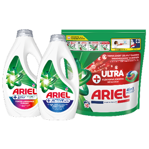 Alle Ariel pods+ of vloeibaar+