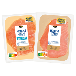 Jumbo gerookte Noorse zalm