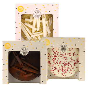 Limited Edition knettersuikertaart, chocotaart of pistachetaart
