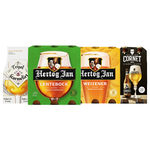 Speciaalbieren van Hertog Jan, Tripel Karmeliet of Cornet