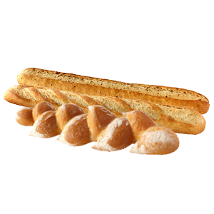 Stokbrood met Italiaanse kruiden, gebakken uitjes óf EPI