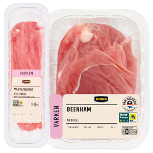 Varkenshaas of beenham culinair