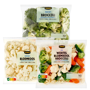 Jumbo bloemkool, broccoli of mix met wortel