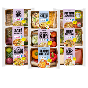 Alle gekoelde maaltijdpakketten