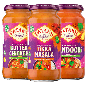 Alle Patak's maaltijdsauzen