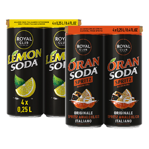 Royal Club Spritz of Lemon Soda