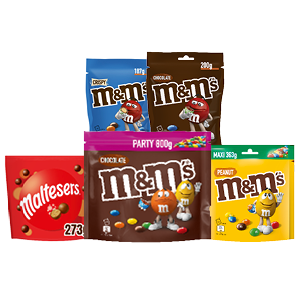 Alle M&M's of Maltesers