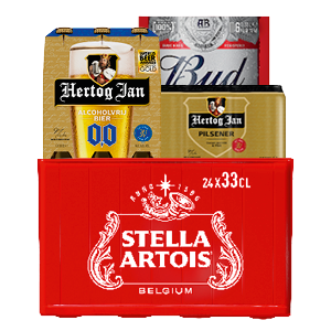 Pils van Hertog Jan, Stella Artois of Bud