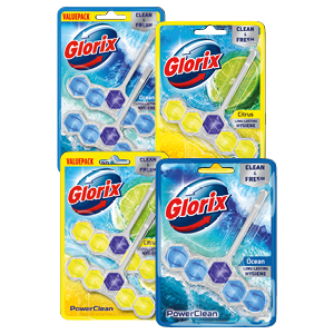 Alle Glorix toiletblokken