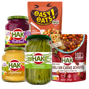 Alle HAK groenteconserven