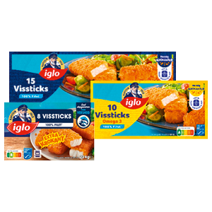 Alle Iglo vissticks