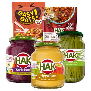 Alle HAK groenteconserven