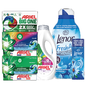 Alle Ariel of Lenor geurparels of Fresh Air