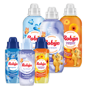 Alle Robijn wasverzachter of wasparfum