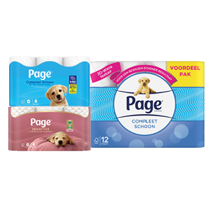 Page Compleet Schoon, Compleet Schoon gerecycled of Sensitive