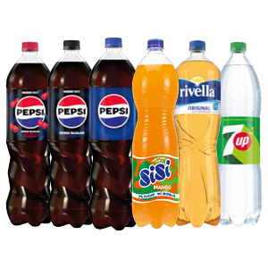 7UP, Sisi, Pepsi of Rivella