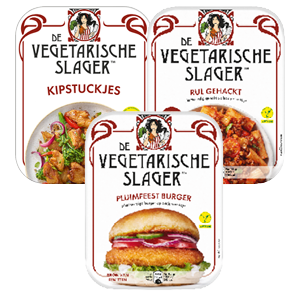 Alle De Vegetarische Slager vleesvervangers