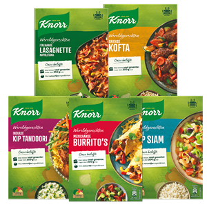 Alle Knorr Wereldgerechten