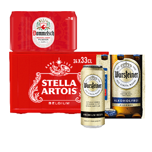 Pils van Warsteiner, Stella Artois of Dommelsch