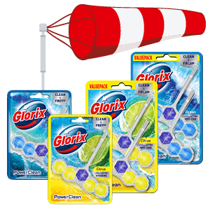 Alle Glorix toiletblokken