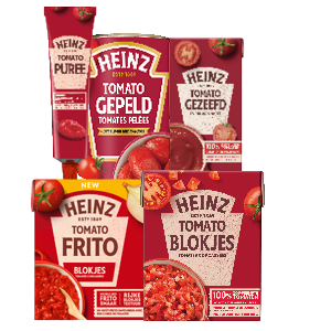 Heinz basis tomatenproducten